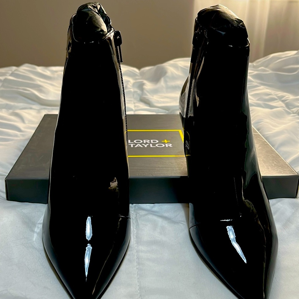 COPY - Pointed Toe Stiletto Heel Ankle Heel Boots